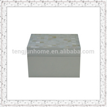 white mother of shell jewelry box box wholesale jewelry gift box